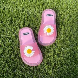 FLOWER- Children Summer Slippers LED